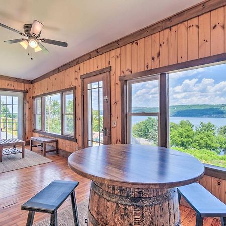 Watkins Glen Lakeview Cottage With Waterfall! Exterior foto